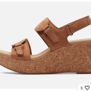 Clark’s Rose Lane Wedge Sandals